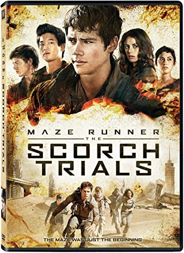 Maze Runner The Scorch Trials O'brien Scodelario Sangster DVD Pg13 