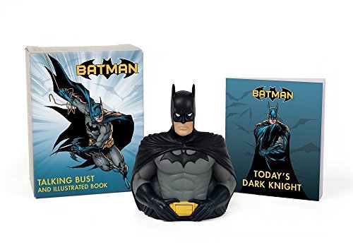 Mini Kit/Batman Illustrated Book + Talking Bust