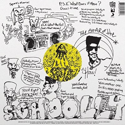 Schoolly-D/P.S.K. What Does It Mean? / Gucci Time Split@Colored Vinyl