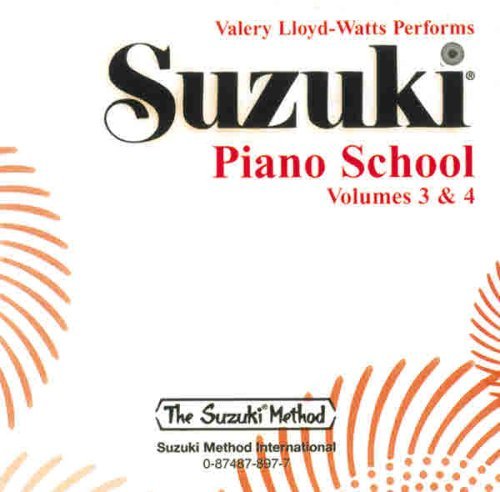 Valery Lloyd Watts Suzuki Piano School Vol. 3 & 4 