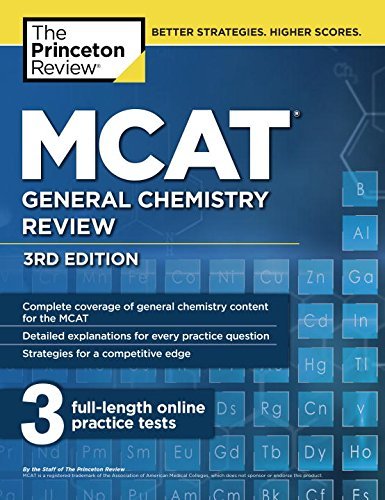 The Princeton Review/MCAT General Chemistry Review, 3rd Edition@0003 EDITION;
