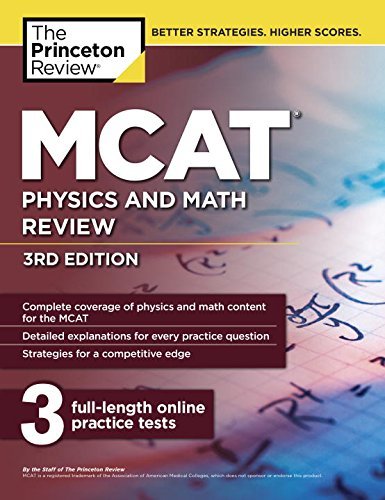 The Princeton Review/MCAT Physics and Math Review, 3rd Edition@0003 EDITION;