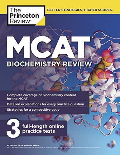 The Princeton Review/MCAT Biochemistry Review