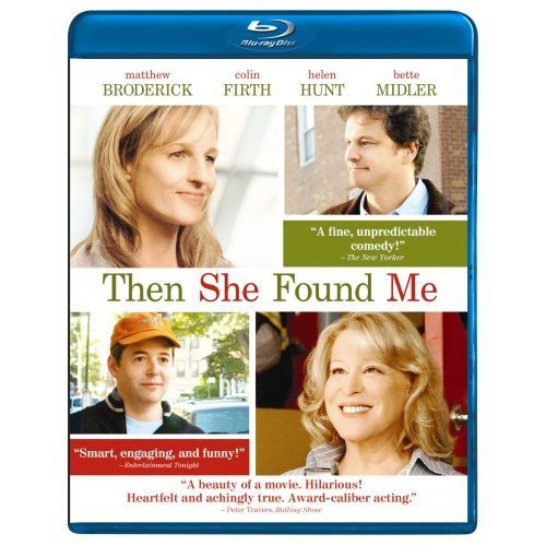 Then She Found Me/Hunt/Broderick/Midler/Firth@Blu-Ray/Ws@R
