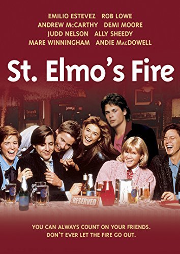 St. Elmo's Fire Estevez Lowe Mccarthy Ws R 