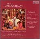 Thomas Crecquillon Music By Crecquillon Vol. 2 Ho Church Of Advent Choir Bost 