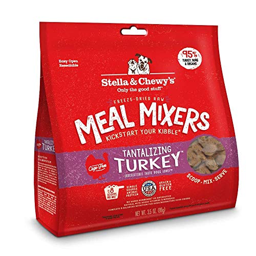 Stella & Chewy's Dog Food - Freeze-Dried Tantalizing Turkey Meal Mixer