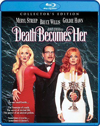 Death Becomes Her Willis Hawn Streep Blu Ray Pg13 