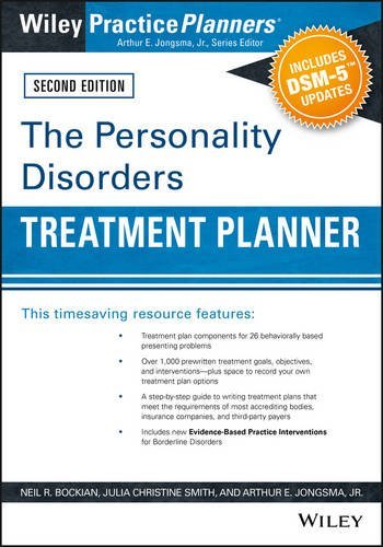 Neil R. Bockian The Personality Disorders Treatment Planner Includes Dsm 5 Updates 0002 Edition;revised 