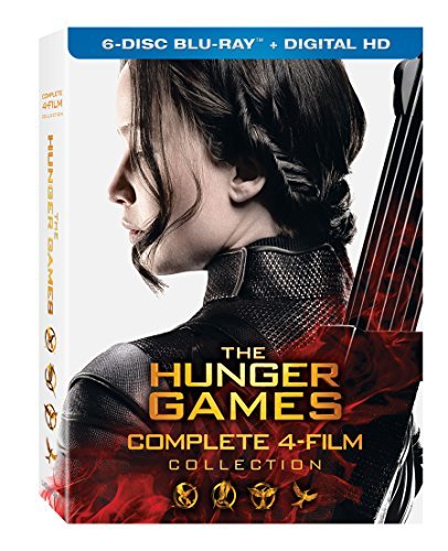 Hunger Games Complete 4 Film Collection Blu Ray 