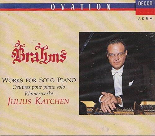 Brahms Julius Katchen Brahms Works For Solo Piano 