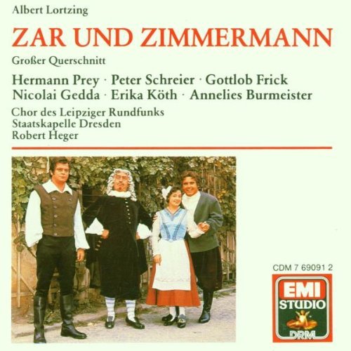 A. Lortzing Zar Und Zimmermann Zar Und Zimmermann Excerpts Lortzing 
