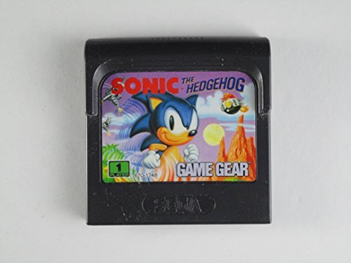 Sega Game Gear Sonic The Hedgehog 