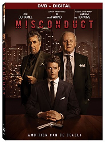 Misconduct Duhamel Hopkins Pacino DVD Dc R 