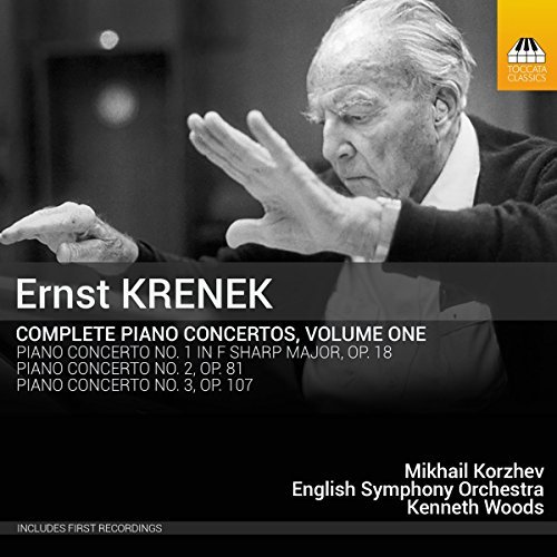 Krenek / Korzhev / English Sym/Krenek: Complete Piano Concert