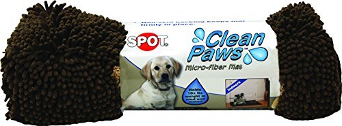 Clean Paws Absorbent Mat - Brown