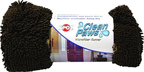 Clean Paws Absorbent Mat - Brown