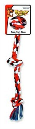 Mammoth Rope Dog Toy - Cotton Color 3 Knot Tug