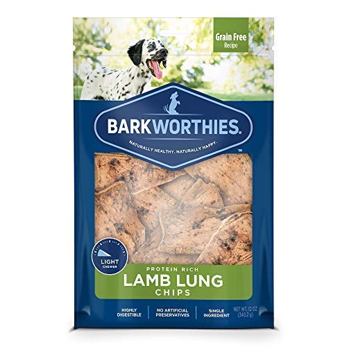 Barkworthies Lamb Lung Chips