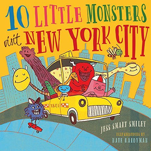 Jess Smart Smiley 10 Little Monsters Visit New York City Volume 5 
