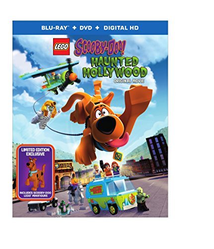 Lego Scooby/Haunted Hollywood@Blu-ray/Dvd/Dc@Figurine