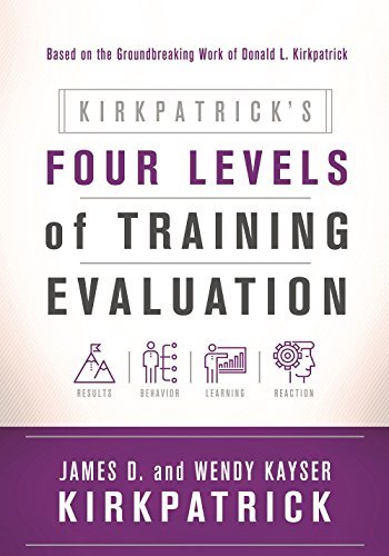 James D. Kirkpatrick Kirkpatrick's Four Levels Of Training Evaluation 