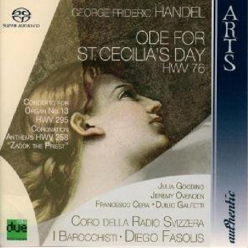 George Frideric Handel/Ode For St. Cecilia's Day@Sacd@Fasolis/I Barocchisti