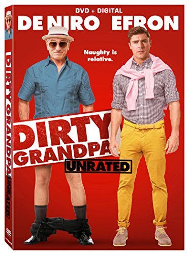 Dirty Grandpa De Niro Efron DVD Dc Unrated 