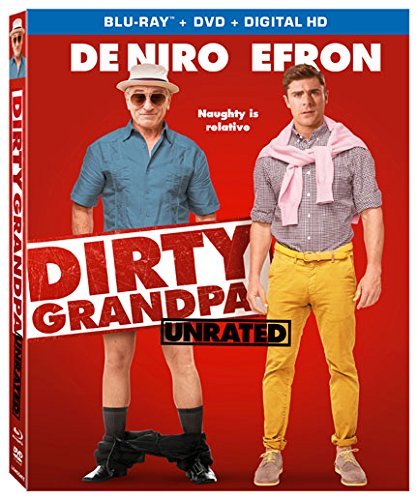 Dirty Grandpa De Niro Efron Blu Ray Unrated 