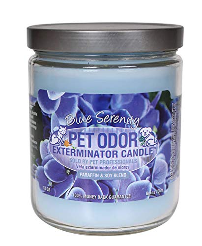 Pet Odor Exterminator Blue Serenity Deodorizing Candle