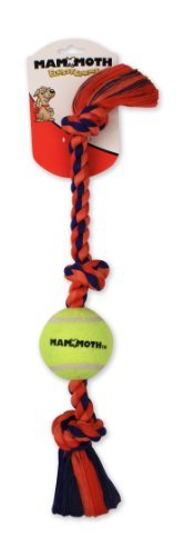 Mammoth Rope Toy - Color Tug With 3 Tennis Balls