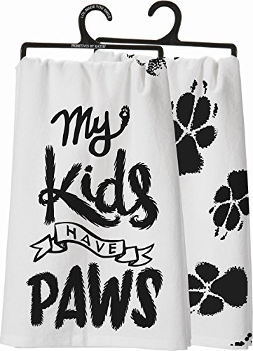 Primitives by Kathy Kitchen Towel-My Kids Have Paws