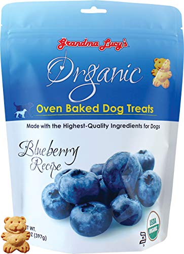 Grandma Lucy's Organic Baked Blueberry Dog Treats