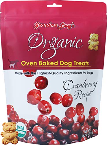 Grandma Lucy's Organic Baked Cranberry Dog Treats