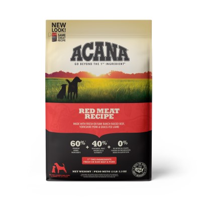 ACANA Red Meat Formula Grain Free Dog Food