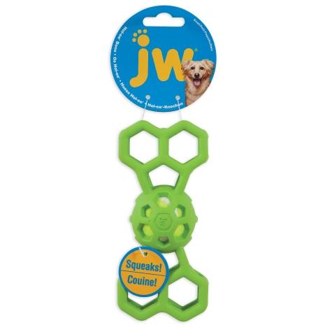 JW Dog Toy - Hol-ee Bone with Squeaker