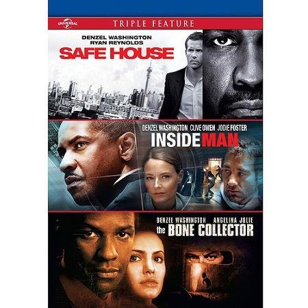 Safe House Inside Man The Bone Collector Triple Feature 