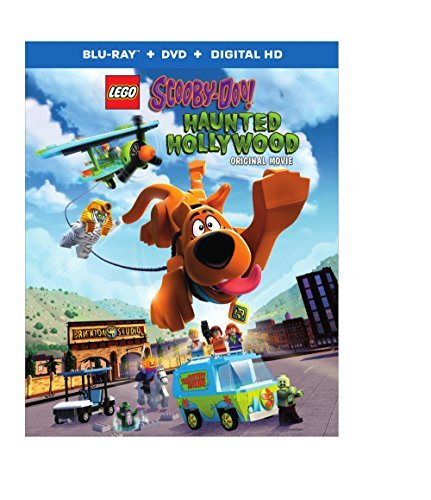Lego Scooby Haunted Hollywood Blu Ray DVD 
