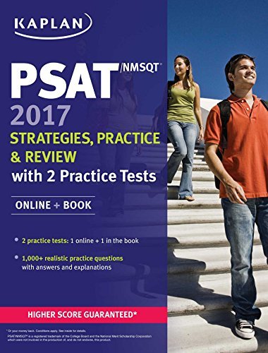 Kaplan Test Prep Psat Nmsqt 2017 Strategies Practice & Review With Online + Book 
