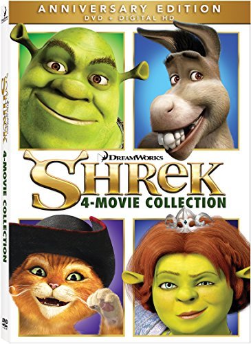 Shrek/4 Movie Collection@Dvd@Pg