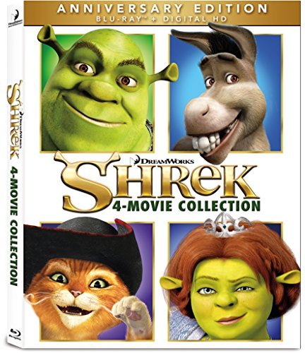 Shrek/4  Movie Collection@Blu-ray@Pg