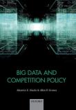Maurice Stucke Big Data And Competition Policy 