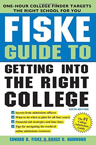 Edward Fiske/Fiske Guide to Getting Into the Right College@0006 EDITION;