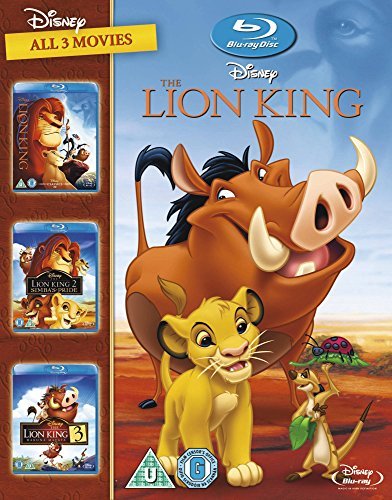 The Lion King Trilogy Collection Blu Ray 
