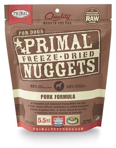 Primal Freeze-Dried Nuggets for Dogs - Pork