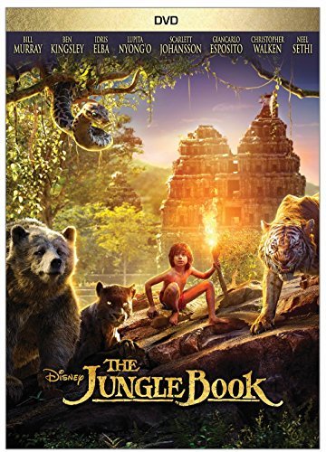 Jungle Book (2016) Sethi Murray Kingsley DVD Pg 