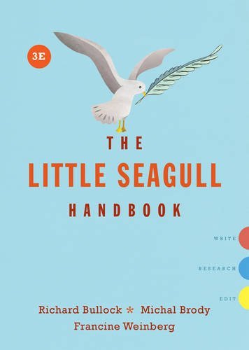 Richard Bullock/The Little Seagull Handbook@0003 EDITION;