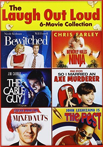 The Laugh Out Loud 6-Movie Collection/Bewitched/The Cable Guy/Mixed Nuts/Beverly Hills Ninja/So I Married An Axe Murderer/The Pest