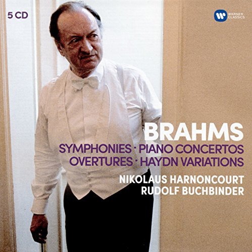 Nikolaus Harnoncourt/Brahms: Symphonies, Overtures; Haydn: Variations, Piano Concertos (5CD)