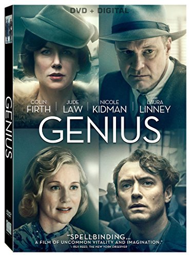 Genius Firth Law Kidman Linney Pearce DVD Dc Pg13 